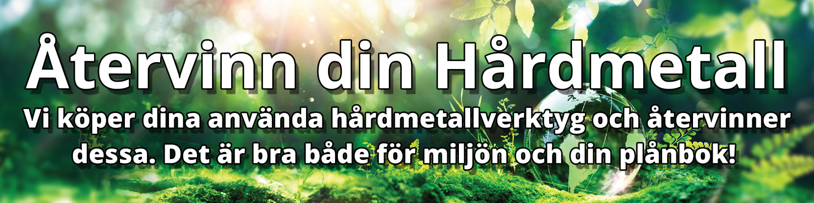 Återvinn din hårdmetall!